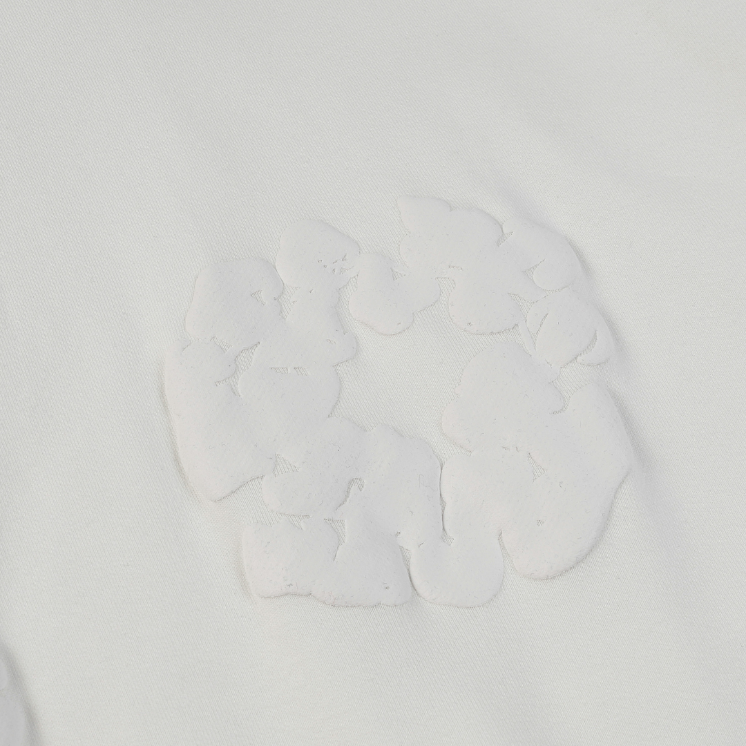 Denim Trs Full White Tracksuit