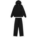 Essentials Relaxed Black Tracksuit