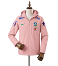 Veste coupe-vent réversible Brésil rose