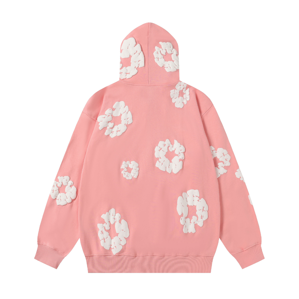 Denim Trs Zip Hoodie