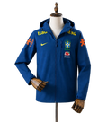 Veste coupe-vent réversible Brésil blue
