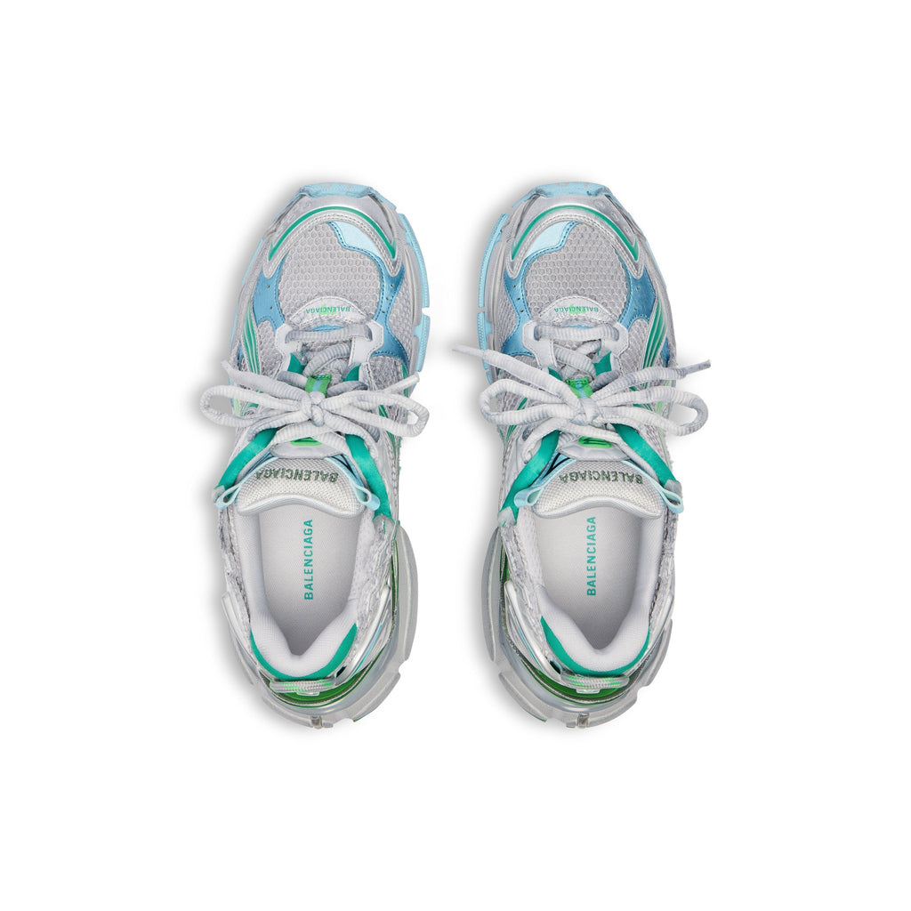 Balanciaga Runner Vert Et Bleu