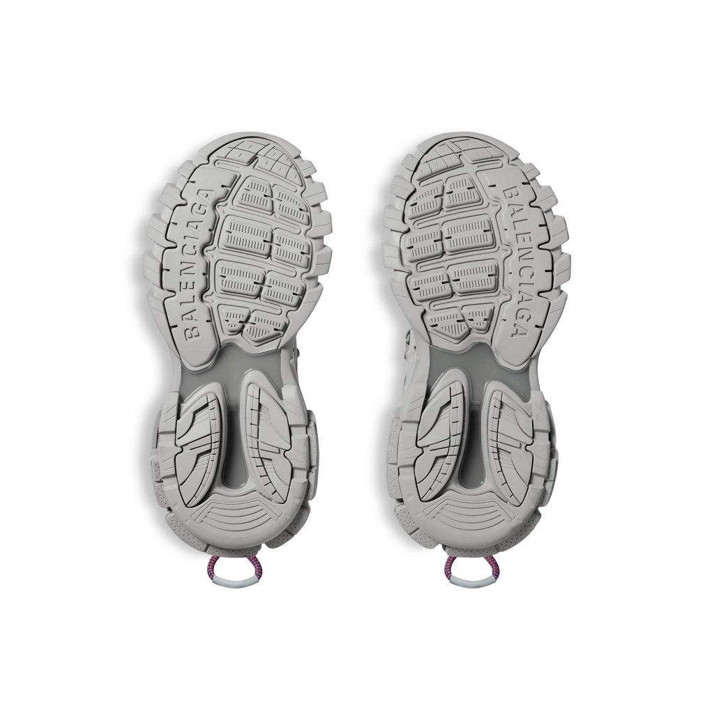 Balanciaga Track Gris Avec Laces Rose