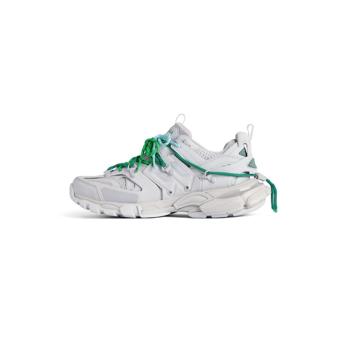 Balanciaga Track Gris Avec Laces Verte et Bleue