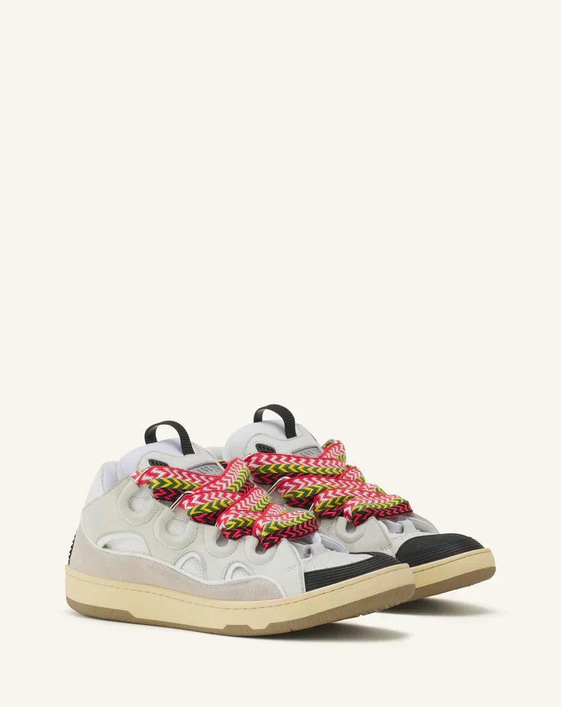 Lanvin Curb Blanc Et Multicolore