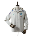 Veste coupe-vent réversible Brésil white