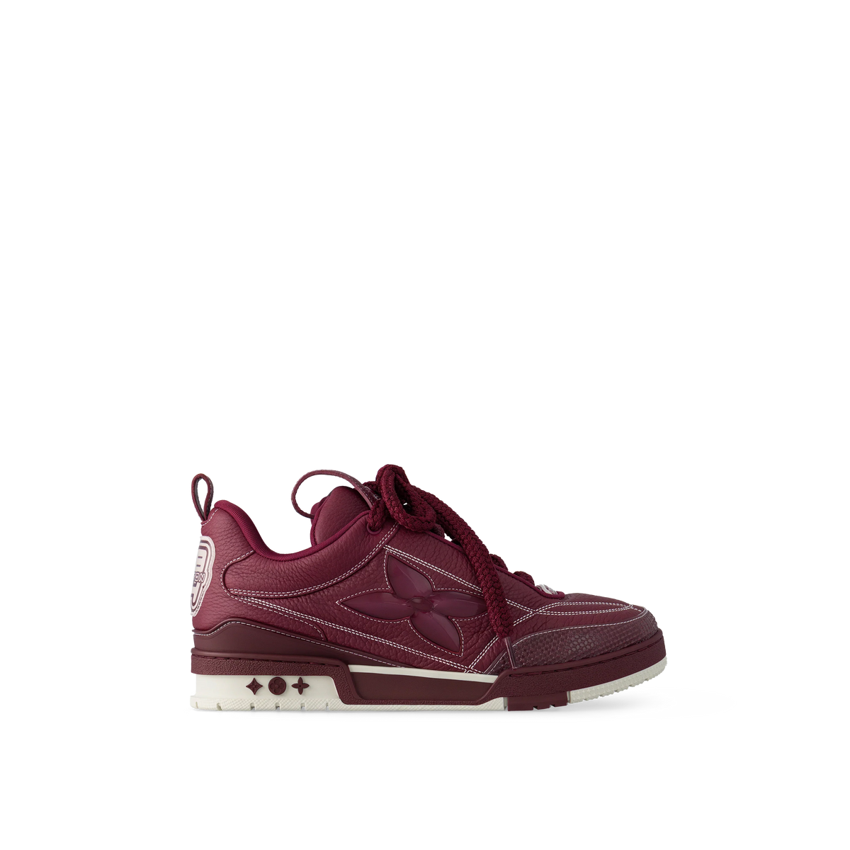 LV Skate Logo incrusté Bordeau