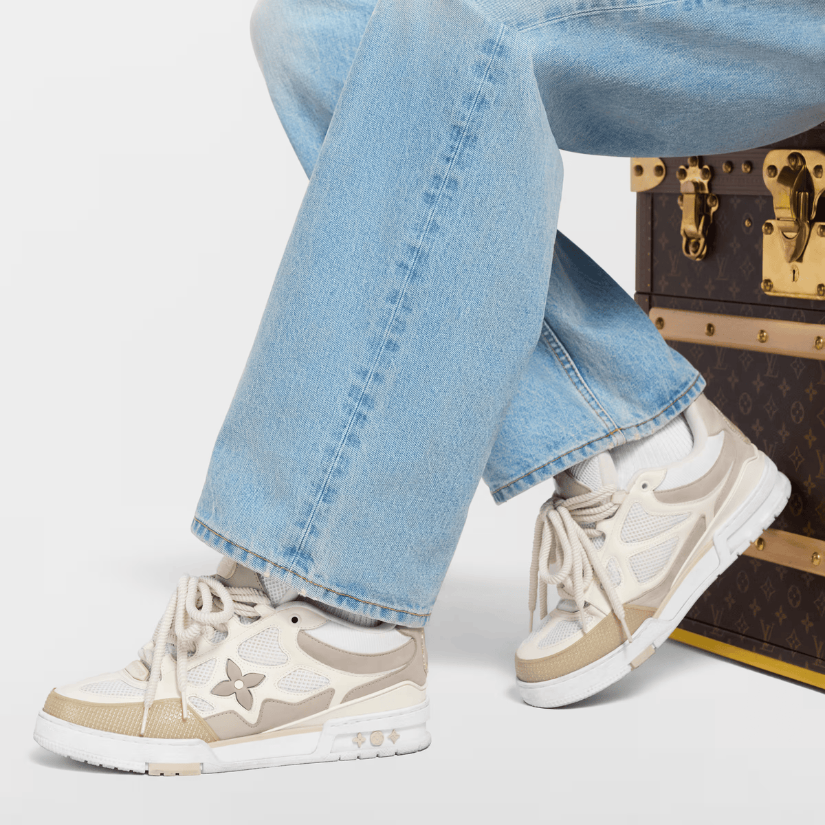 LV Skate Beige