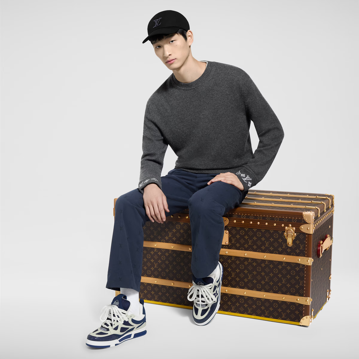 LV Skate Bleu